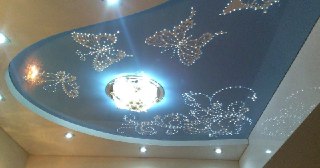 Эксклюзивный потолок Дагестанские Огни, цена от 9200 руб.