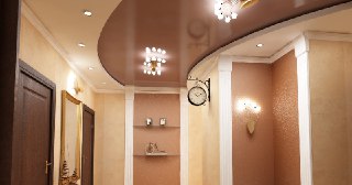 Натяжной потолок в прихожую Дагестанские Огни, цена от 5163 руб.