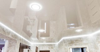 Натяжной ПВХ потолок Дагестанские Огни, цена от 2086 руб.
